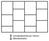 Dringenberg Schubladeneinteilung B7 120/12 019810